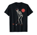 Skeleton Golfer Golf Player Funny T-Shirt - Minimalist Print for Adults - T-Shirt, Sweatshirt, Hoodie