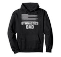 Gymnastics Dad Rhythmic Gymnast Father Hoodie - Graphic Print Unisex - T-Shirt, Sweatshirt, Hoodie