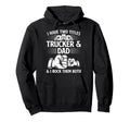 Funny Truck Driver Art Dad Trucker Truck Hoodie - Novelty Apparel Unisex - T-Shirt, Sweatshirt, Hoodie