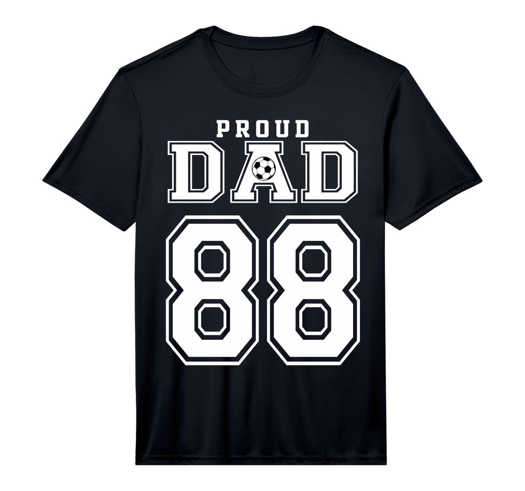 Number 88 Custom Proud Soccer Futbol T-Shirt - Fun Novelty Design Unisex - T-Shirt, Sweatshirt, Hoodie
