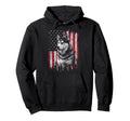 Siberian Husky Dog Dad Mom America 4Th July Hoodie - Trendy Graphic Unisex - T-Shirt, Sweatshirt, Hoodie