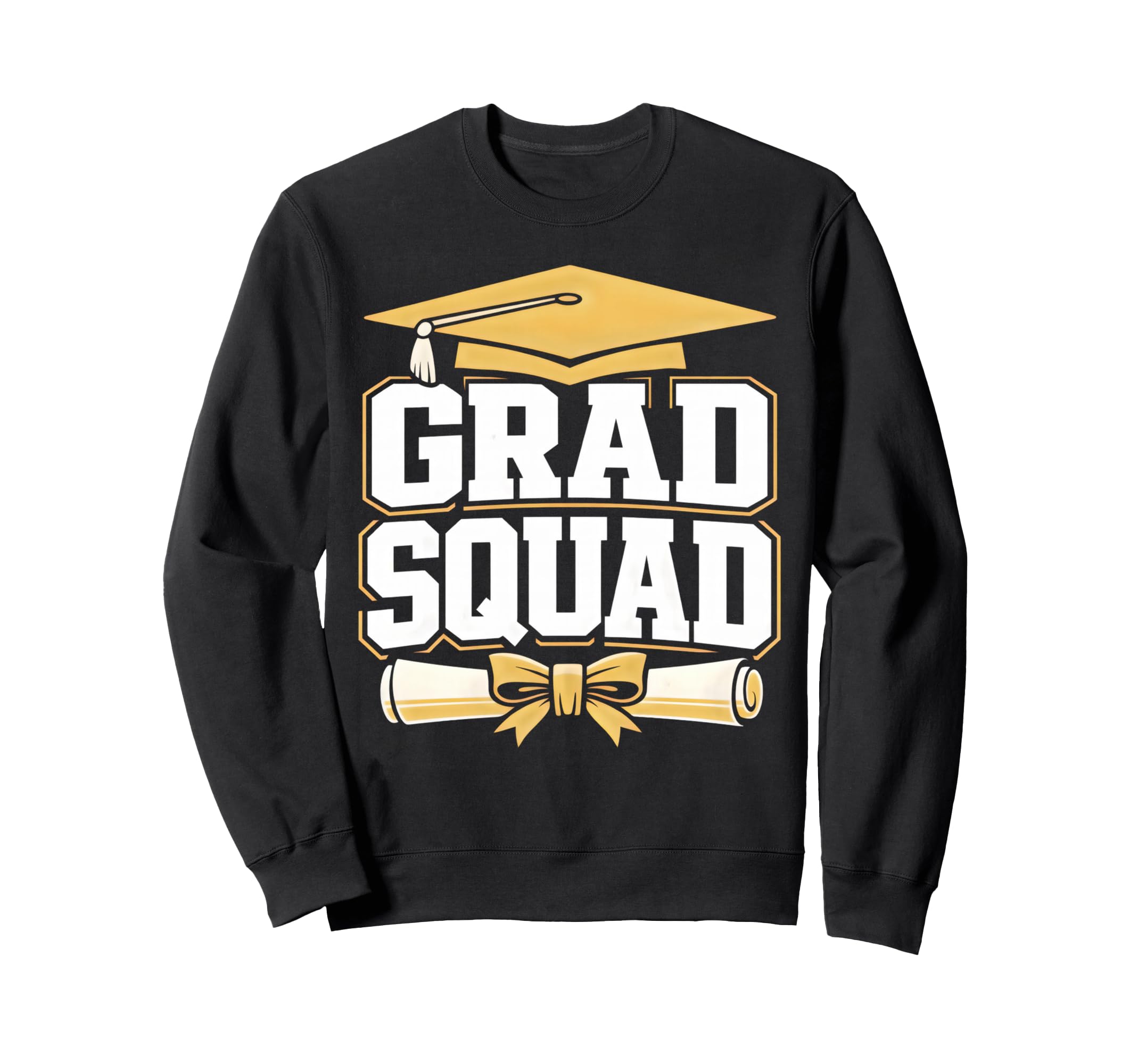Grad Squad Graduation School Class Sweatshirt - Minimalist Print Men Women - T-Shirt, Sweatshirt, Hoodie