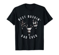 American Best Buckin Dad Ever Distressed T-Shirt - Streetwear Style Unisex - T-Shirt, Sweatshirt, Hoodie