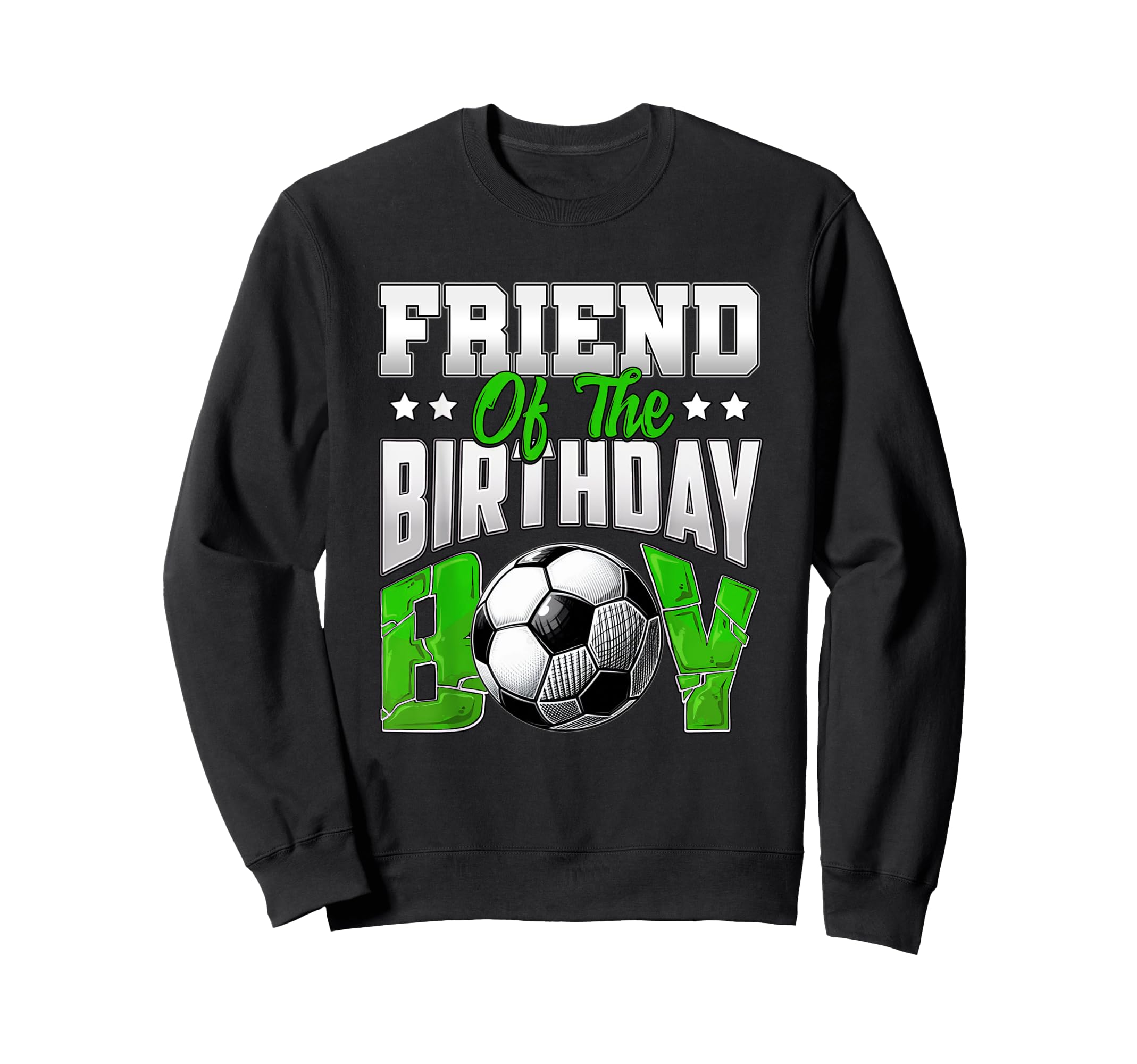 Friend Birthday Soccer Family Baller B Sweatshirt - Unique Graphic Unisex - T-Shirt, Sweatshirt, Hoodie