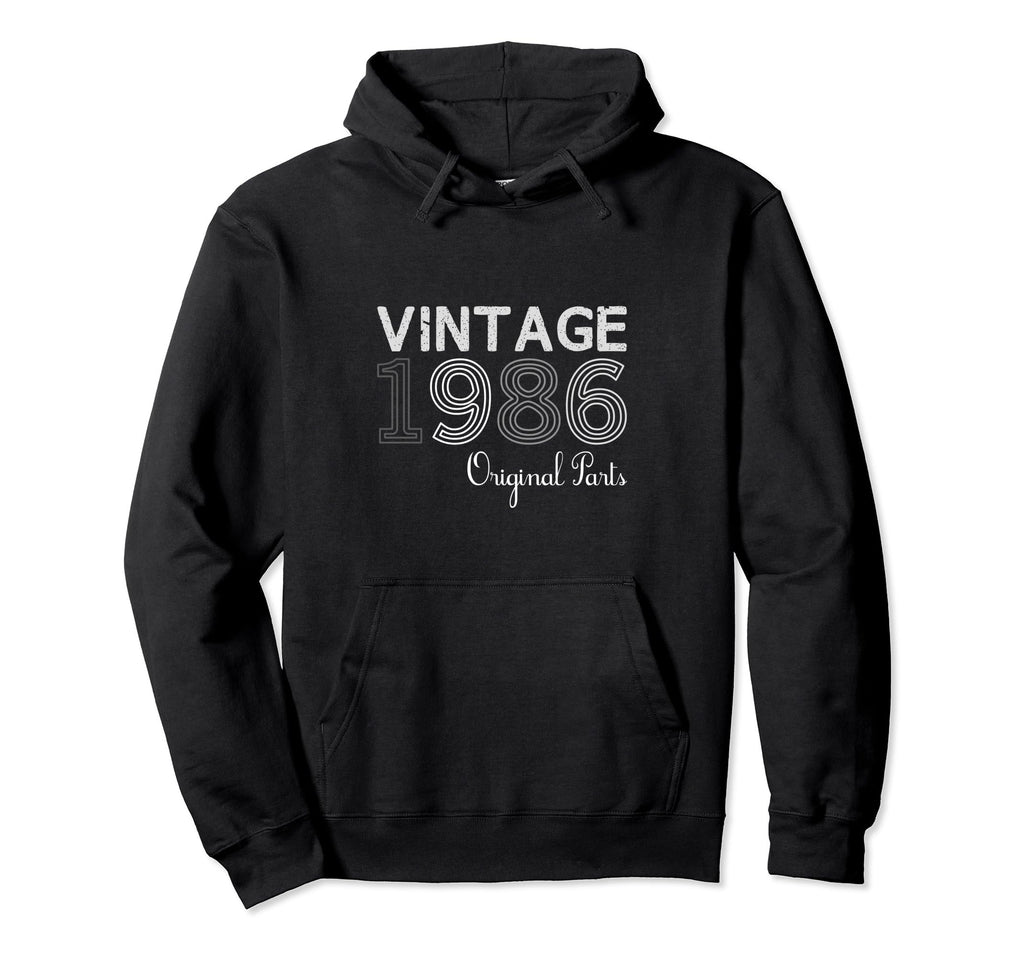 Year 1986 Gift Birthday Mom Dad Hoodie - Aesthetic Graphic for Adults - T-Shirt, Sweatshirt, Hoodie