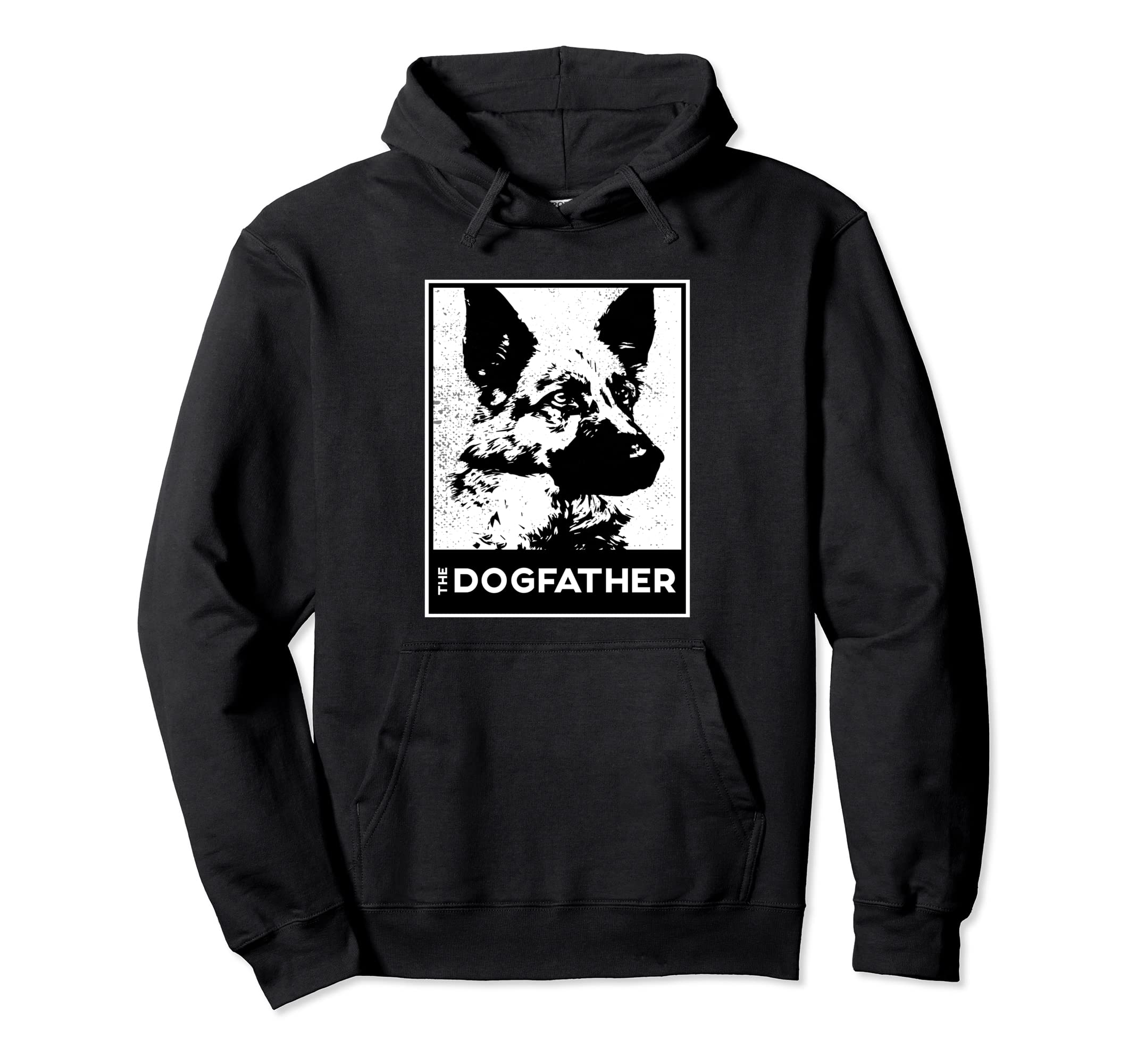 German Shepherd Dog Father Funny Dog Dad Hoodie - Unique Graphic Men Women - T-Shirt, Sweatshirt, Hoodie