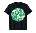 Soccer Ball Shamrock St Patricks Day T-Shirt - Trendy Graphic for Adults - T-Shirt, Sweatshirt, Hoodie