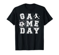Game Day Funny Soccer Game Day T-Shirt - Aesthetic Graphic for Adults - T-Shirt, Sweatshirt, Hoodie