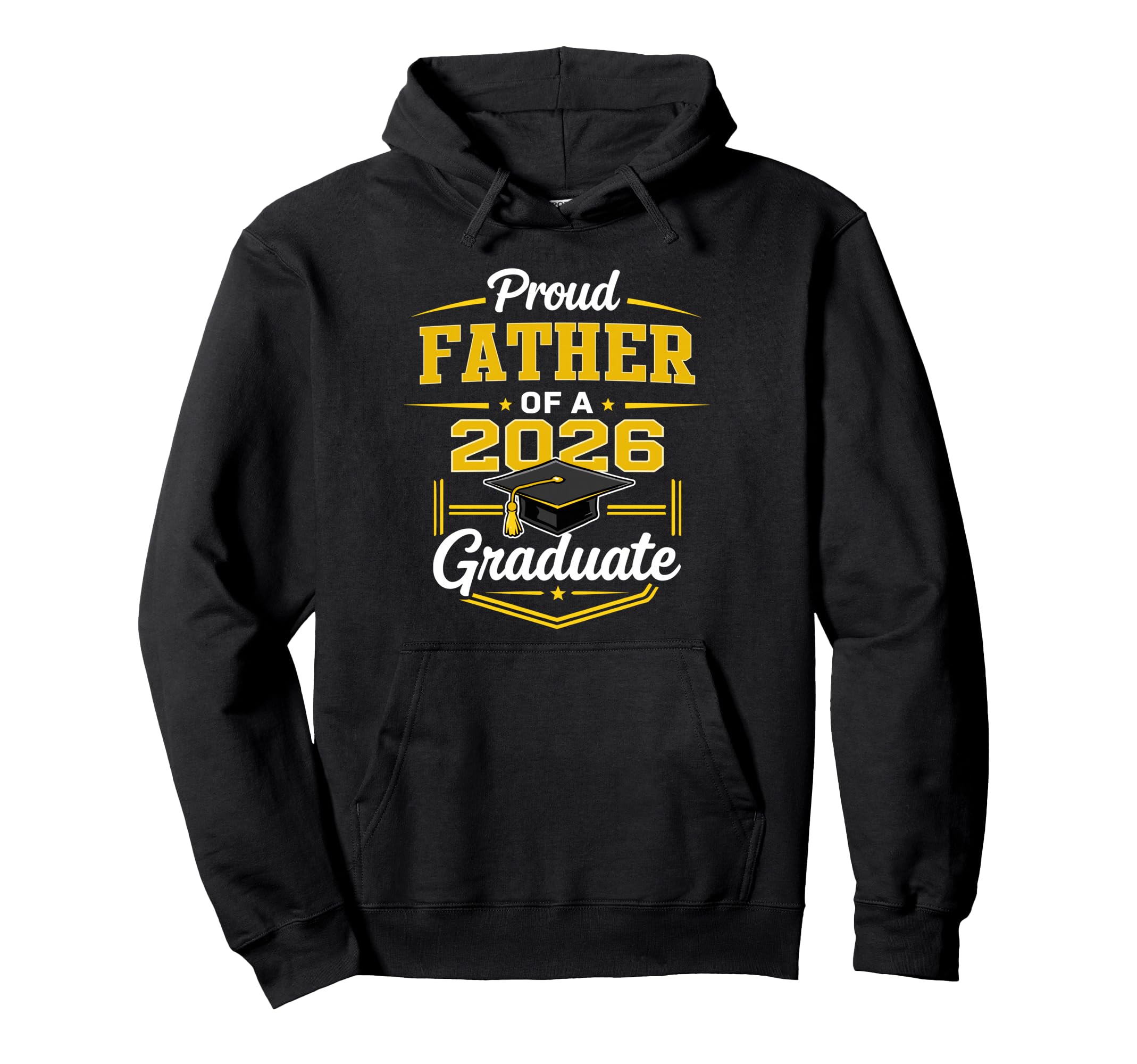 Father Senior 2026 Proud Dad Class 2026 Hoodie - Streetwear Style Unisex - T-Shirt, Sweatshirt, Hoodie