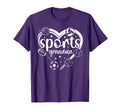 Sports Grandma Proud Sports T-Shirt - Aesthetic Graphic for Adults - T-Shirt, Sweatshirt, Hoodie