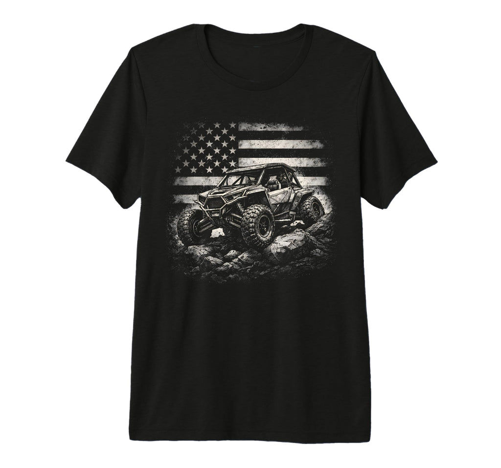 Patriotic Utv Sxs Side Side Usa T-Shirt - Novelty Apparel Men Women - T-Shirt, Sweatshirt, Hoodie