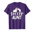 Soccer Aunt Soccer Player Auntie T-Shirt - Novelty Apparel Unisex - T-Shirt, Sweatshirt, Hoodie