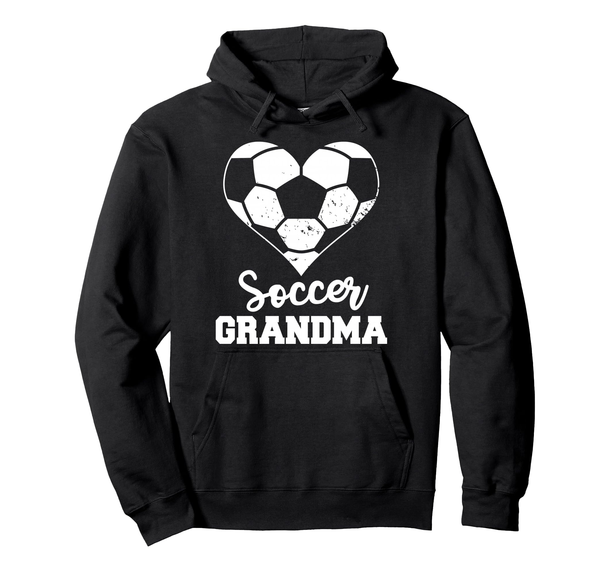 Soccer Grandma Heart Funny Soccer Hoodie - Aesthetic Graphic Men Women - T-Shirt, Sweatshirt, Hoodie