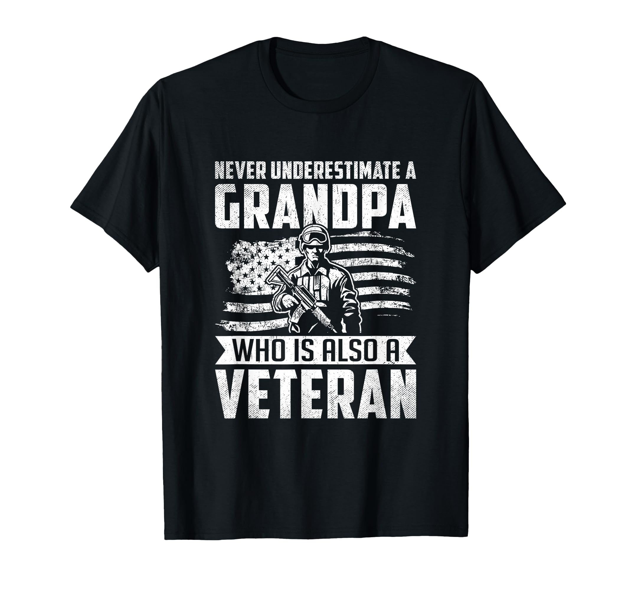 Never Underestimate Grandpa Who Is T-Shirt - Streetwear Style for Adults - T-Shirt, Sweatshirt, Hoodie