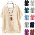 Linen for Women 2025 Summer Casual Loose Boho Hippie - Adult & Kids T-Shirts, Sweatshirts & Hoodies apparel design preview 1