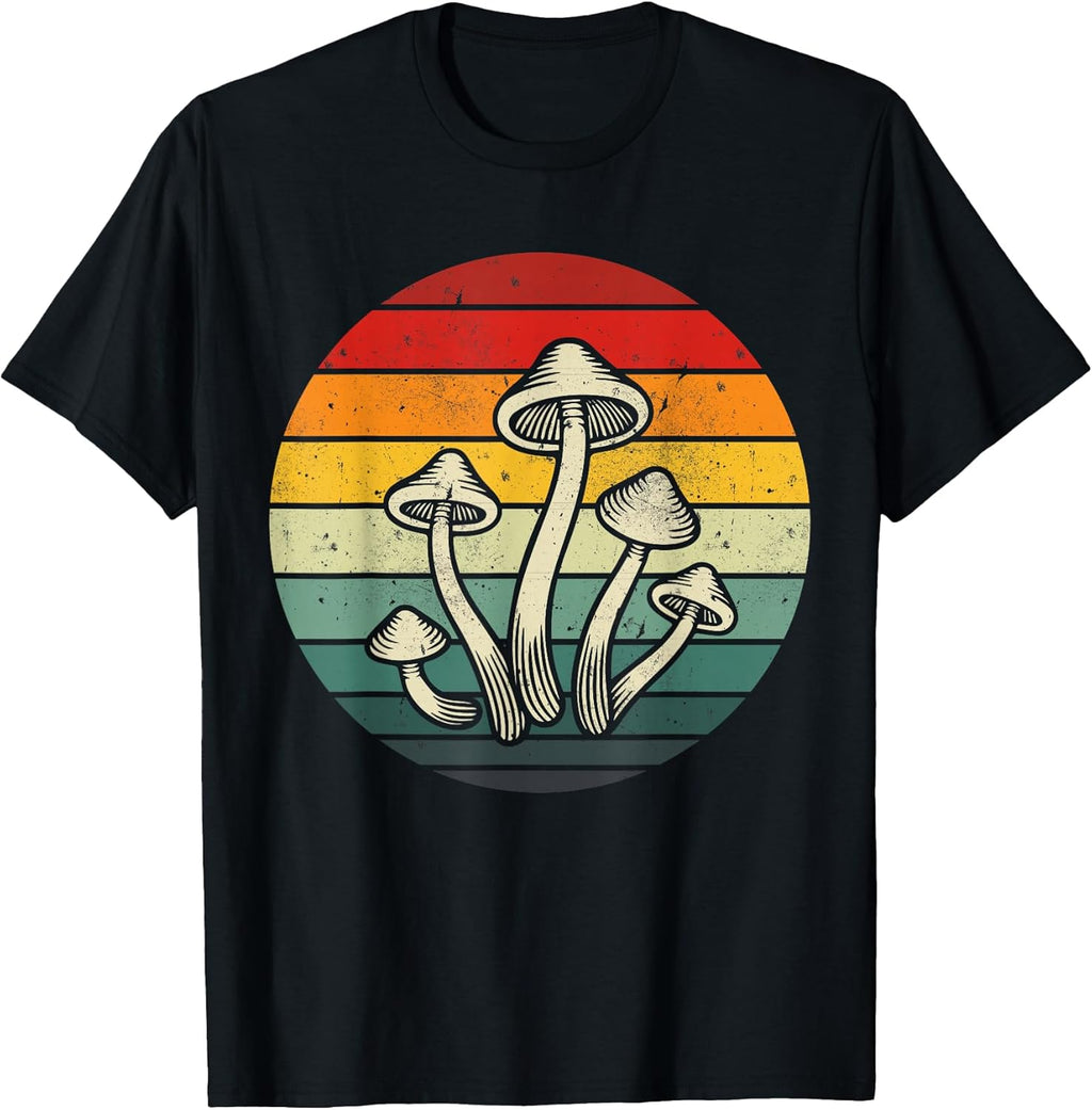 Vintage Retro Mushroom 80s 90s Lovers Funny Food - Adult & Kids T-Shirts, Sweatshirts & Hoodies apparel design preview 1