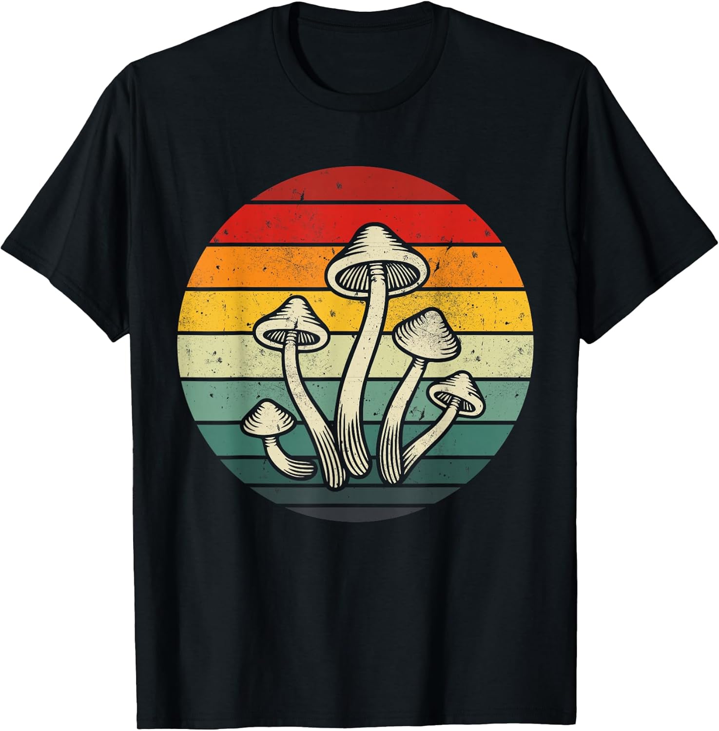 Vintage Retro Mushroom 80s 90s Lovers Funny Food - Adult & Kids T-Shirts, Sweatshirts & Hoodies apparel design preview 1