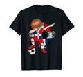 Dabbing Soccer Dominican Republic Fans T-Shirt - Graphic Print Unisex - T-Shirt, Sweatshirt, Hoodie