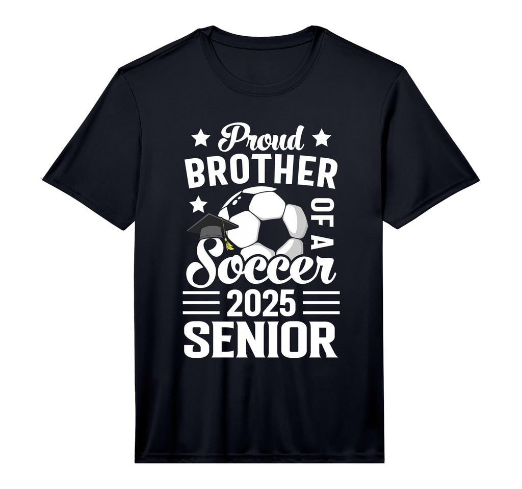 Proud Brother Soccer Senior Class T-Shirt - Minimalist Print for Adults - T-Shirt, Sweatshirt, Hoodie
