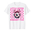 Soccer Sister Soccer Coquette Little T-Shirt - Streetwear Style for Adults - T-Shirt, Sweatshirt, Hoodie