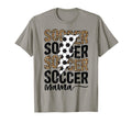 Soccer Mama Leopard Soccer Mom Soccer T-Shirt - Unique Graphic Unisex - T-Shirt, Sweatshirt, Hoodie