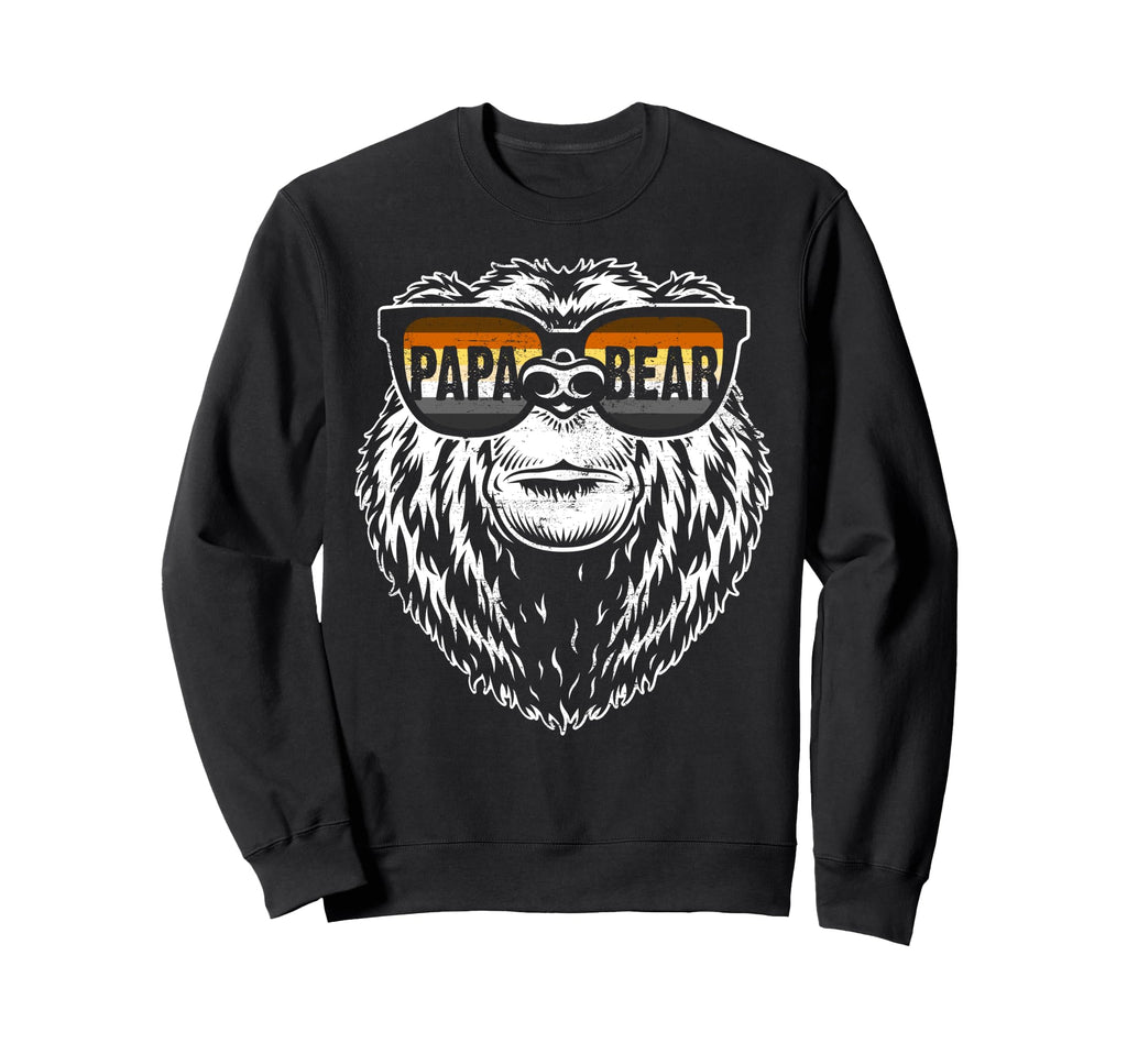 Papa Bear Gay Pride Sunglasses Sweatshirt - Streetwear Style for Adults - T-Shirt, Sweatshirt, Hoodie
