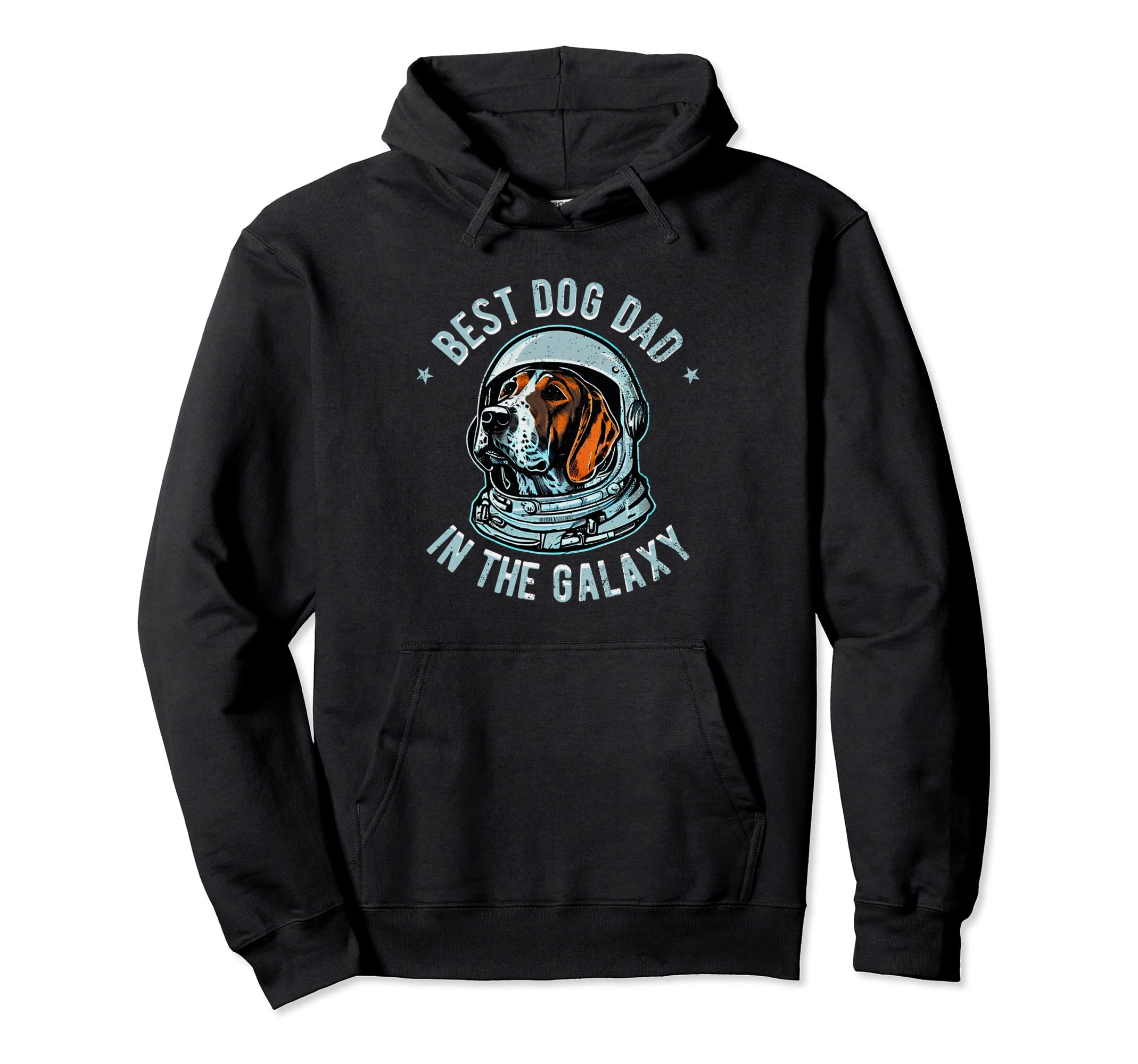 Best Pointer Dog Dad Galaxy Hoodie - Unique Graphic Men Women - T-Shirt, Sweatshirt, Hoodie