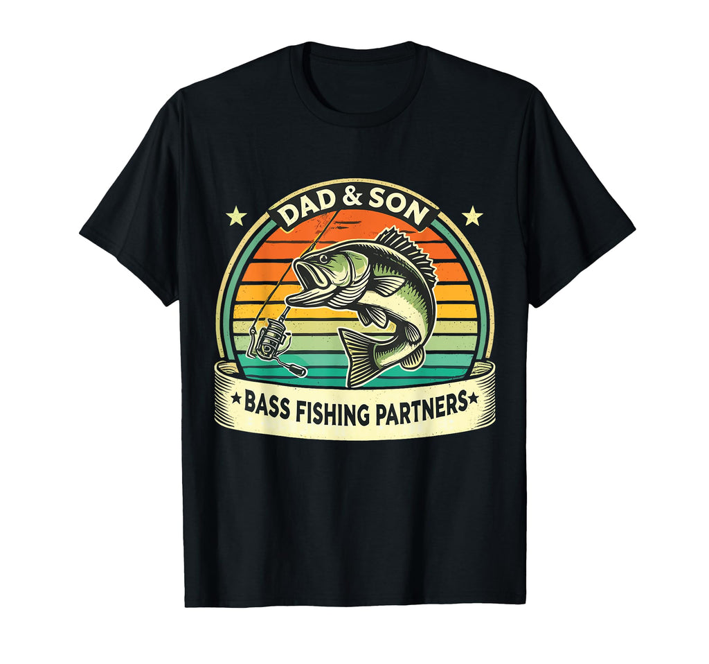 Father Son Matching Fishing Shirts T-Shirt - Unique Graphic for Adults - T-Shirt, Sweatshirt, Hoodie