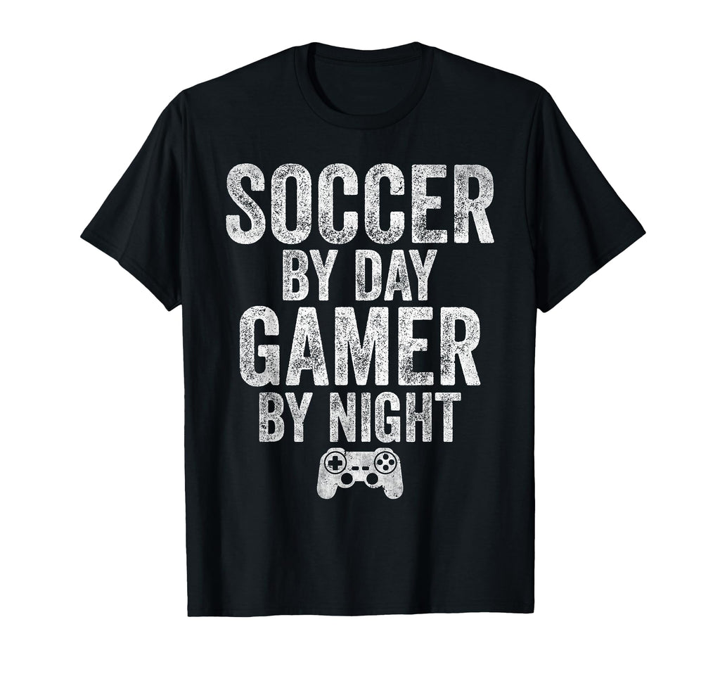 Funny Soccer Day Gamer Night Video T-Shirt - Fun Novelty Design Men Women - T-Shirt, Sweatshirt, Hoodie
