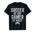 Funny Soccer Day Gamer Night Video T-Shirt - Fun Novelty Design Men Women - T-Shirt, Sweatshirt, Hoodie