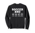 Soccer Brother Bro Clap Snack Yawn Sweatshirt - Custom Art Print Unisex - T-Shirt, Sweatshirt, Hoodie