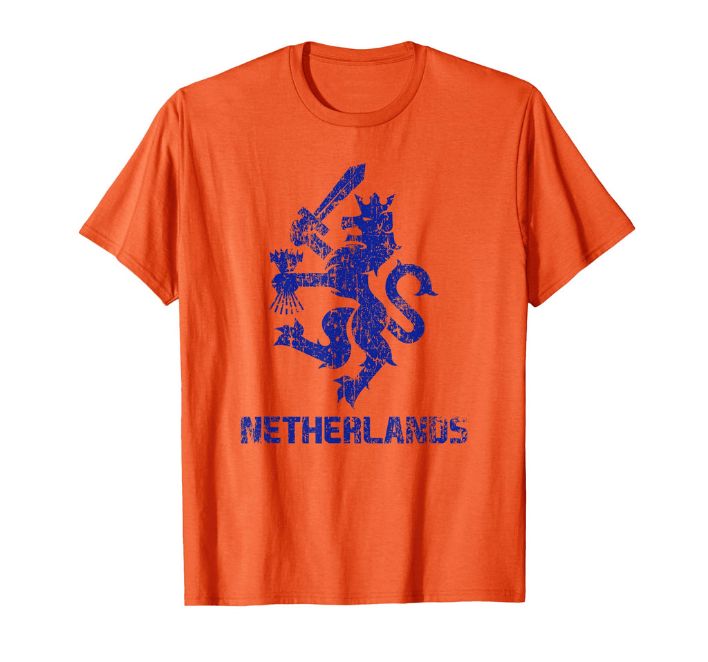 Netherlands Flag Dutch Lion T-Shirt - Streetwear Style for Adults - T-Shirt, Sweatshirt, Hoodie