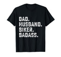 Dad Husband Biker Badass Daddy T-Shirt - Custom Art Print Men Women - T-Shirt, Sweatshirt, Hoodie