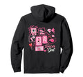 Soccer Stamp Bow Game Day Hoodie - Custom Art Print Men Women - T-Shirt, Sweatshirt, Hoodie