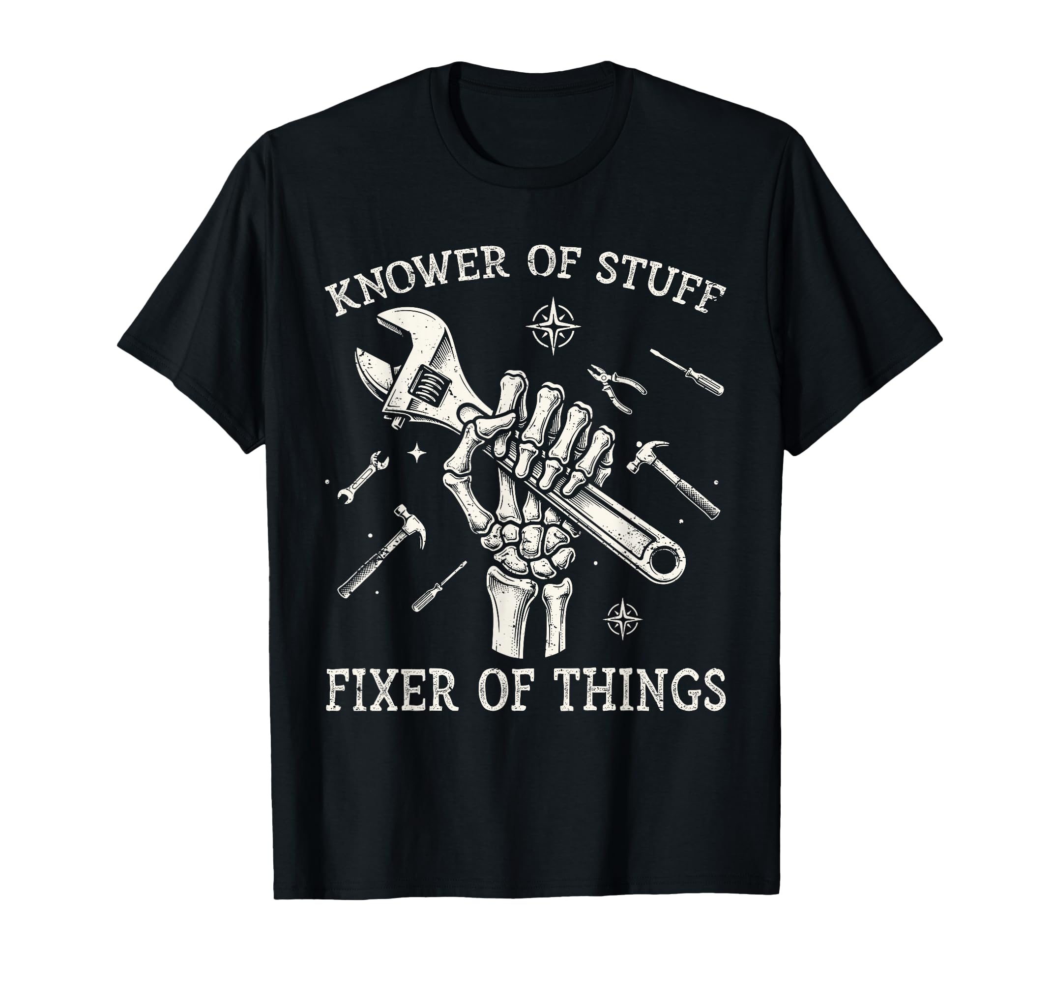 Knower Stuff Fixer Things Funny T-Shirt - Fun Novelty Design Unisex - T-Shirt, Sweatshirt, Hoodie