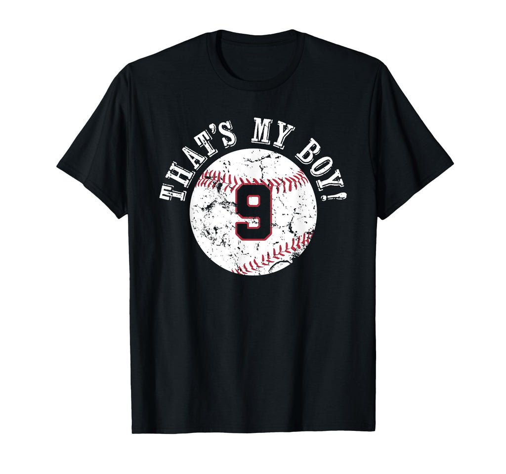 Unique Thats My 9 Baseball Player Mom T-Shirt - Unique Graphic Men Women - T-Shirt, Sweatshirt, Hoodie