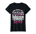 Womens Soccer Proud Soccer Aunt Soccer T-Shirt - Graphic Print for Adults - T-Shirt, Sweatshirt, Hoodie