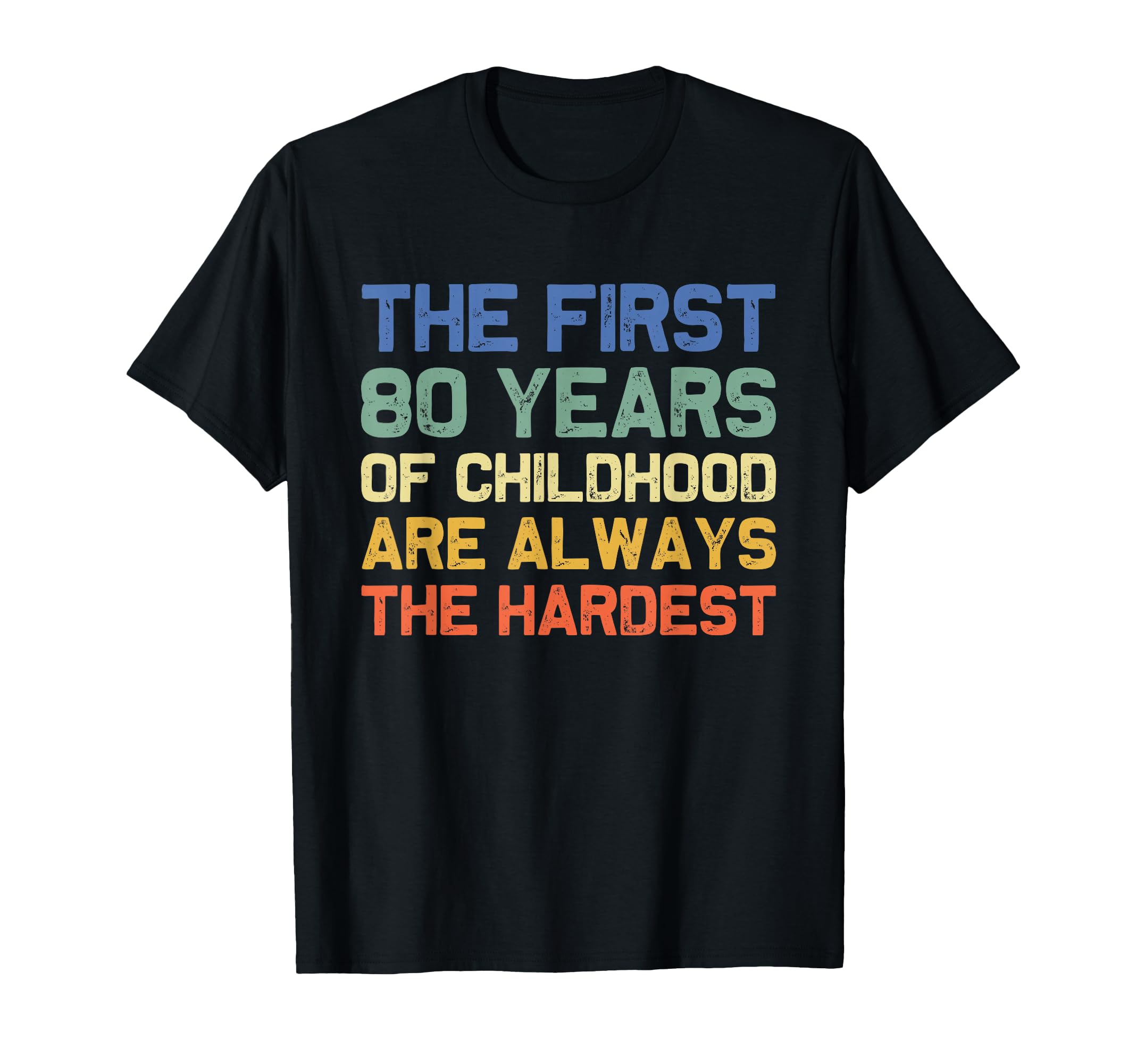 Adults Black Modern Crew Neck Short T-Shirt - Fun Novelty Design Men Women - T-Shirt, Sweatshirt, Hoodie