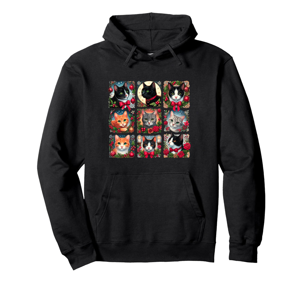 Kitten Cats Cat Moms And Dads Hoodie - Aesthetic Graphic Unisex - T-Shirt, Sweatshirt, Hoodie