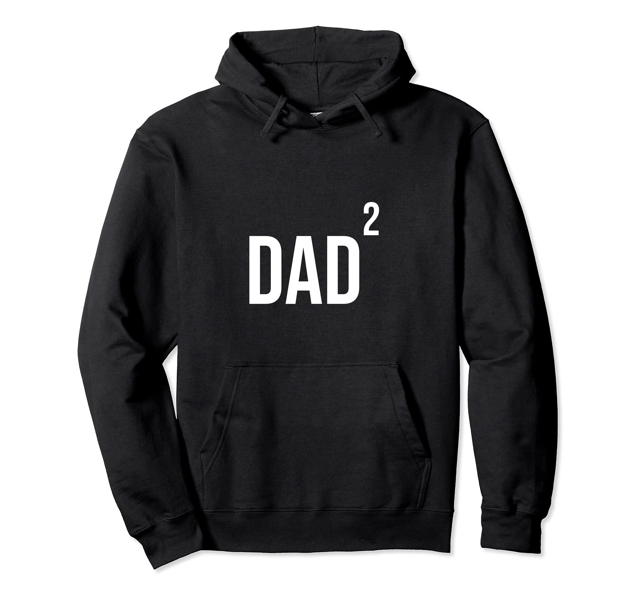 Dad Squared Twin Dad Tired Dad Twins Hoodie - Novelty Apparel for Adults - T-Shirt, Sweatshirt, Hoodie