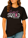 Breast Cancer Warrior Support Squad Gifts for Women, - Adult & Kids T-Shirts, Sweatshirts & Hoodies apparel design preview 1