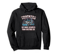 Truckers See More Trucker Funny Hoodie - Fun Novelty Design Men Women - T-Shirt, Sweatshirt, Hoodie