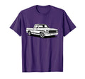 73 87 Mini C10 Truck Slammed Dad Gag T-Shirt - Casual Everyday Wear Unisex - T-Shirt, Sweatshirt, Hoodie