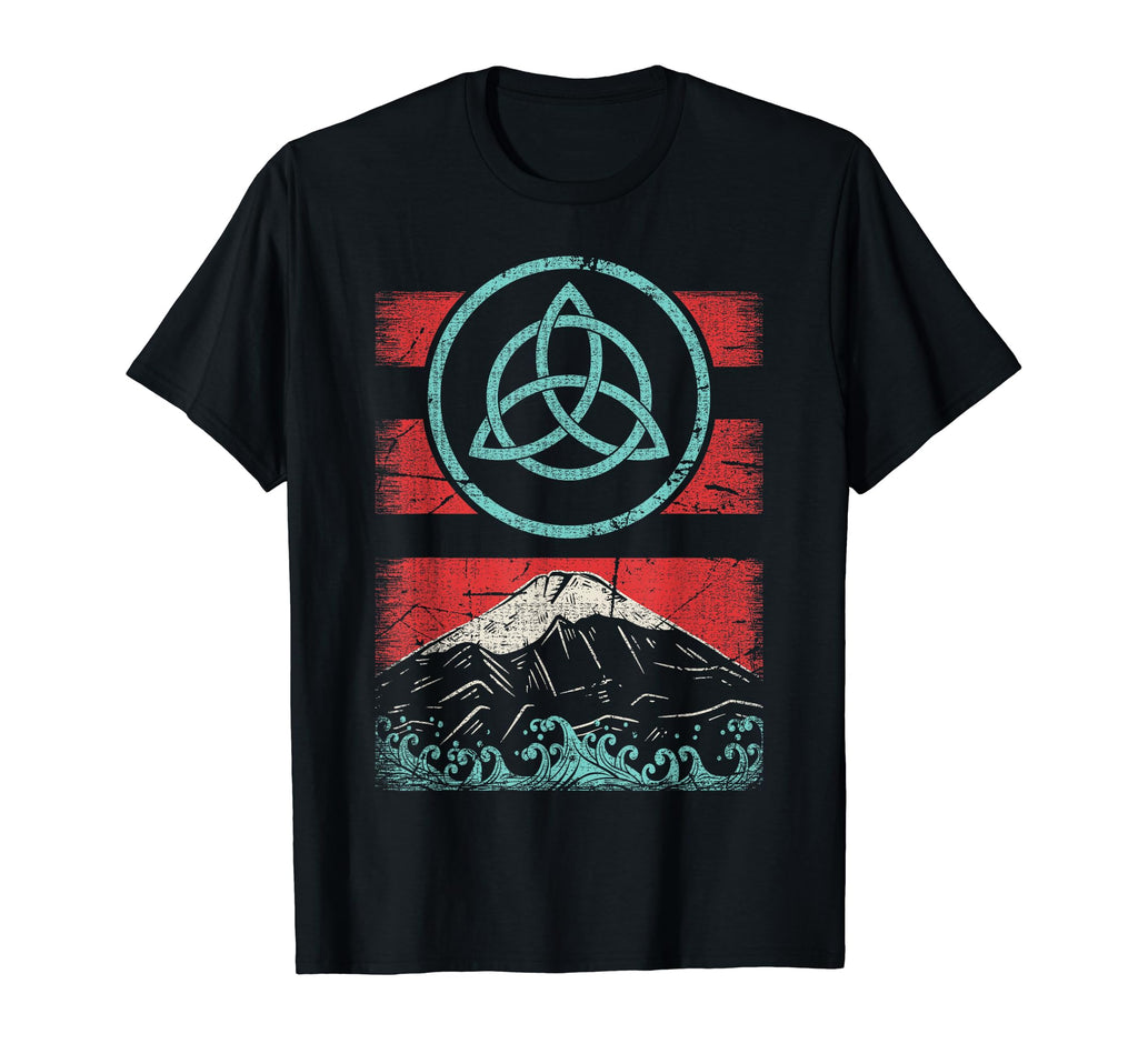 Trinity Celtic Knot 80S Triquetra Gift T-Shirt - Minimalist Print Men Women - T-Shirt, Sweatshirt, Hoodie