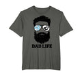 Volleyball Hockey Dad Messy Hair Beard T-Shirt - Graphic Print Unisex - T-Shirt, Sweatshirt, Hoodie