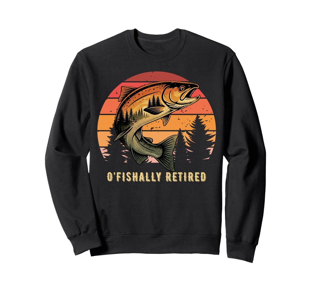 Fishing Dad Fishing Grandpa Joke Sweatshirt - Aesthetic Graphic for Adults - T-Shirt, Sweatshirt, Hoodie