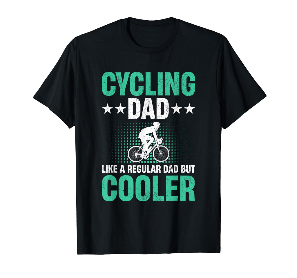Father Bike Cycling Dad Like Regular Dad T-Shirt - Minimalist Print Unisex - T-Shirt, Sweatshirt, Hoodie