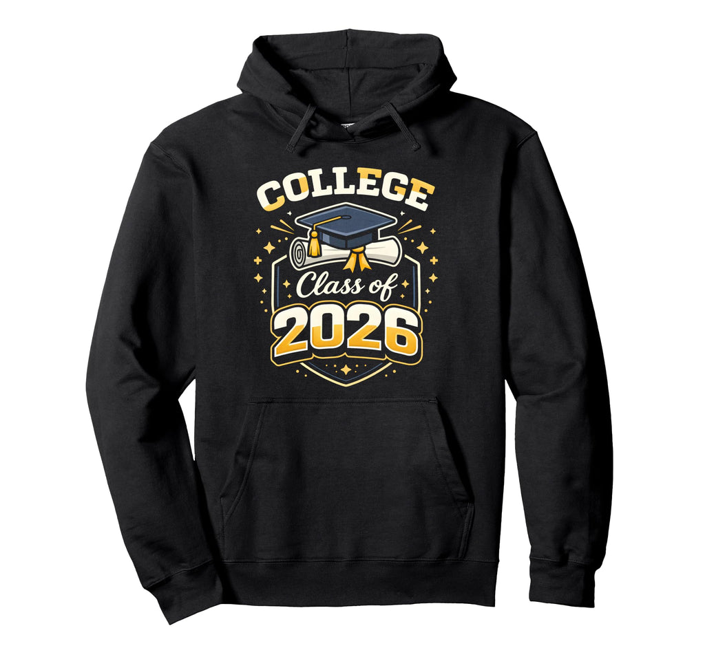 College Graduation School Class 2026 Hoodie - Minimalist Print Men Women - T-Shirt, Sweatshirt, Hoodie