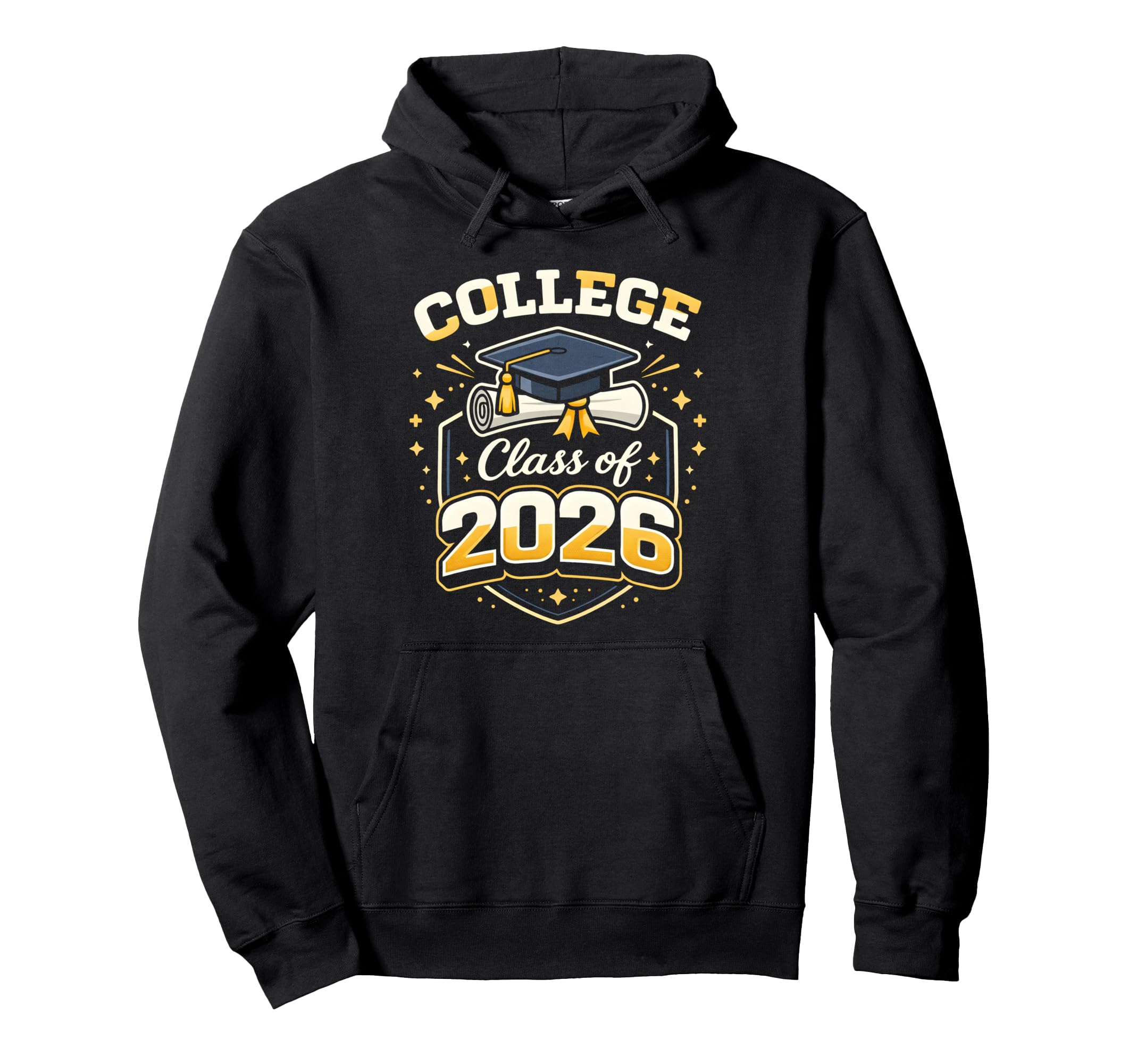 College Graduation School Class 2026 Hoodie - Minimalist Print Men Women - T-Shirt, Sweatshirt, Hoodie
