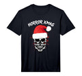 Horror X Mas Pajama Skeleton Skull Santa T-Shirt - Graphic Print Men Women - T-Shirt, Sweatshirt, Hoodie